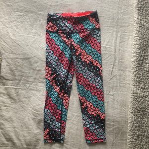 VS multi colored capri leggings